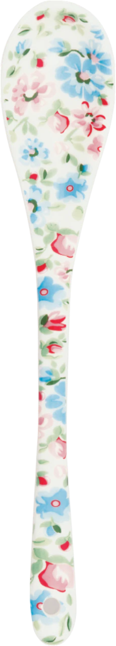 Dessertlöffel Greengate Louisa Weiß Porzellan – Florales Design