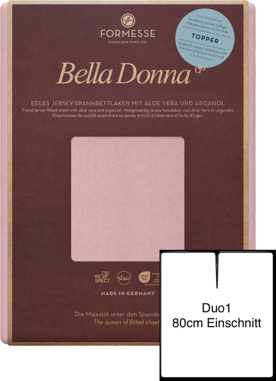 Spannbettlaken Formesse Bella Donna La Piccola Duo 1 – Perfekte Passform