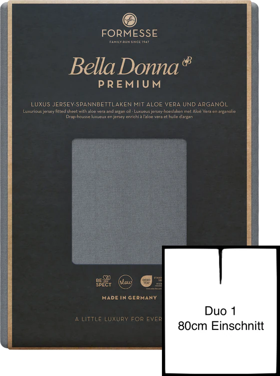 Spannbettlaken Formesse Bella Donna La Piccola Duo 1 Baumwolle weich