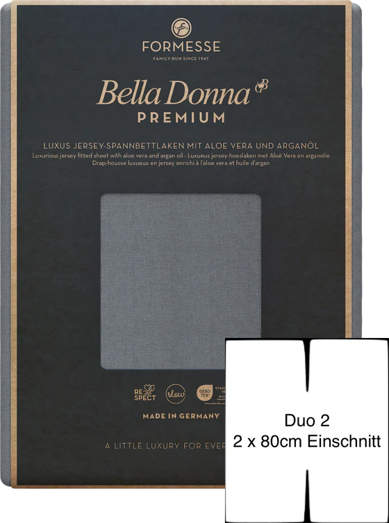 Spannbettlaken Formesse Bella Donna La Piccola Duo 2 – Perfekte Passform