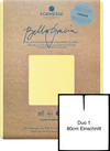 Spannbettlaken Formesse Bella Gracia La Piccola Duo 1 – Jersey Baumwolle 160x200 cm