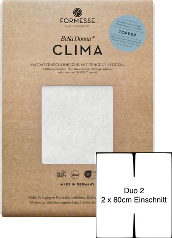 Matratzenschoner Formesse Bella Donna La Piccola Duo 2 TENCEL Allergiker