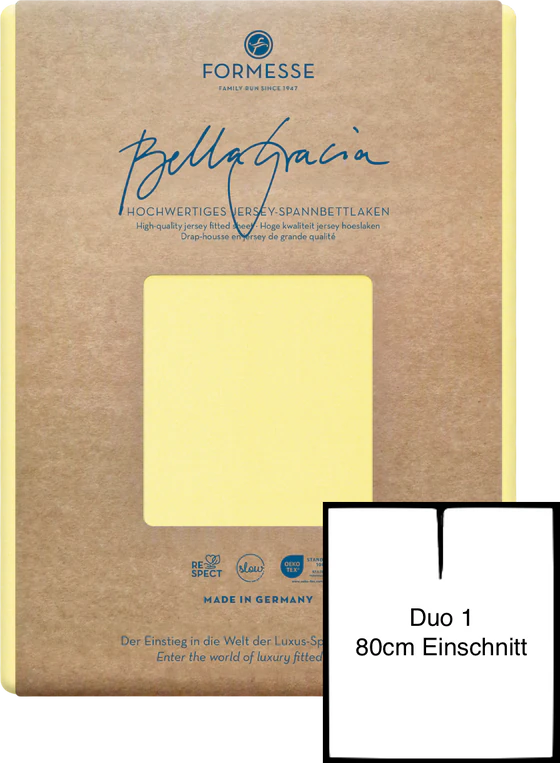 Spannbetttuch Formesse Bella Gracia Duo 1 – Perfekte Passform