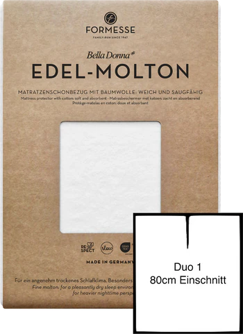 Matratzenschoner Formesse Bella Donna Duo 1 saugfähig atmungsaktiv