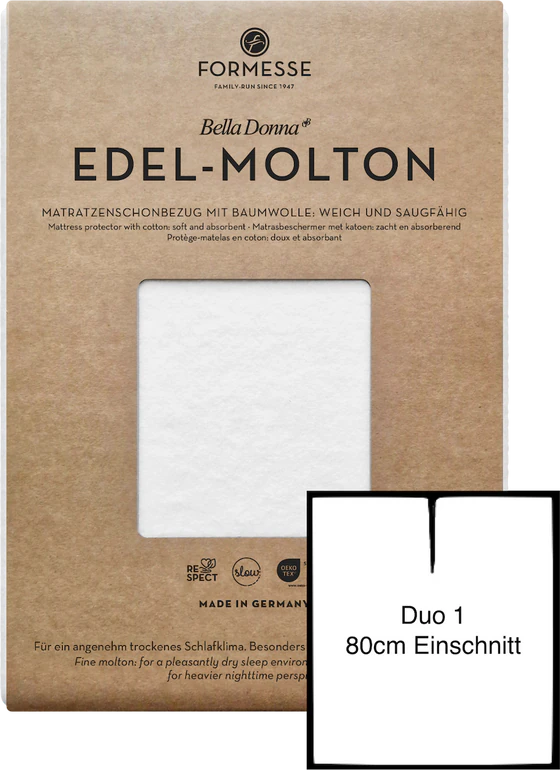 Matratzenschoner Formesse Bella Donna Duo 1 saugfähig atmungsaktiv