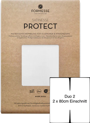 Matratzenschoner Formesse Satinesse Protect Duo 2 Tencel 180x210 cm