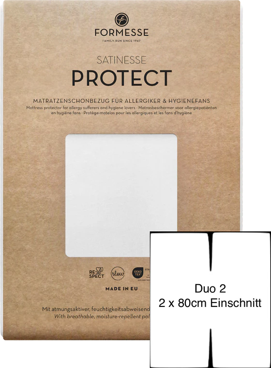 Matratzenschoner Formesse Satinesse Protect La Piccola Duo Tencel Nässeschutz