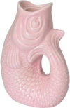Kerzenhalter Fischform Steingut sea pink GIFTCOMPANY