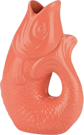 Dekorative Vase Fischform GIFTCOMPANY Monsieur Carafon S Lachs