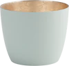 Windlicht Metall Madras M pastellblau gold – GIFTCOMPANY