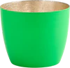 Windlicht Metall GIFTCOMPANY Madras M Neon Grün Gold