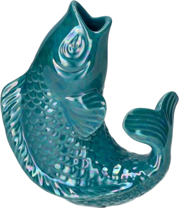 Dekorative Vase Fischform XS Rainbow Ocean GIFTCOMPANY