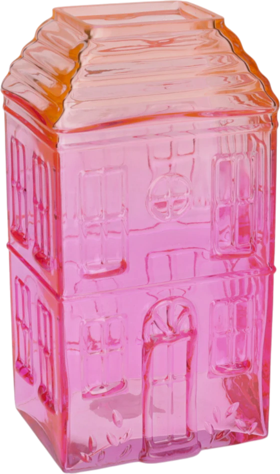 Glasvase Hausform Neon Pink 25cm – GIFTCOMPANY Jacquard