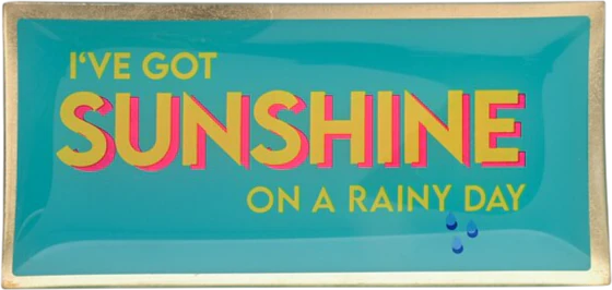 Dekorativer Glasteller Türkis GIFTCOMPANY – Handgefertigt, Modern