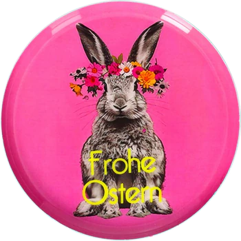 Dekotablett Metall XS Rosa Ostern – GIFTCOMPANY Love Trays