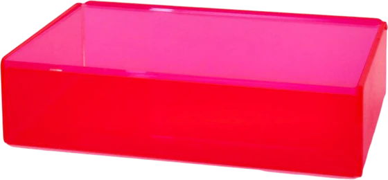 Aufbewahrungsbox Acryl Orange GIFTCOMPANY – Modernes Design