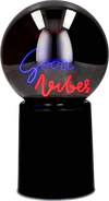 LED-Leuchtkugel Good Vibes Schwarz – GIFTCOMPANY Neonlicht