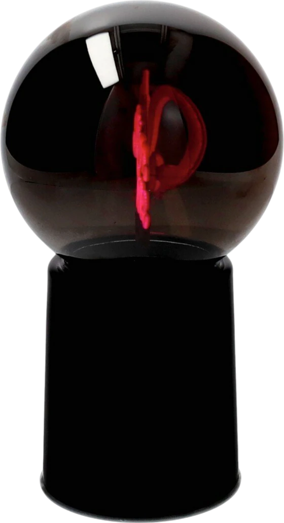 LED-Leuchtkugel Glowmance Schwarz – Neonlicht Kiss me von GIFTCOMPANY