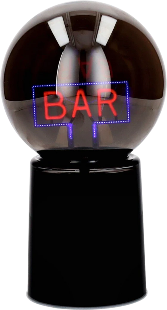 LED-Dekoleuchte Glowmance Bar Neonlicht schwarz GIFTCOMPANY