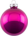 Weihnachtsbaumkugel Glas 8cm Opal Fuchsia GIFTCOMPANY