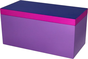 Aufbewahrungsbox MDF Neo M Dunkelblau Lila – Trendiges Design GIFTCOMPANY