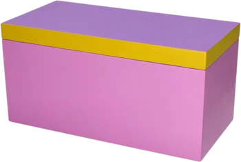 Aufbewahrungsbox MDF Neo M Lila Gelb Rosa – GIFTCOMPANY