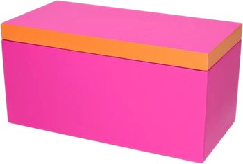 Aufbewahrungsbox MDF Neo M Neon Pink Orange GIFTCOMPANY