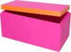 Aufbewahrungsbox MDF Neo M Neon Pink Orange GIFTCOMPANY