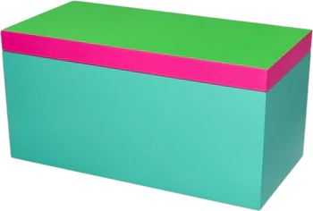 Aufbewahrungsbox MDF Neo M 3-farbig – GIFTCOMPANY Neon Design