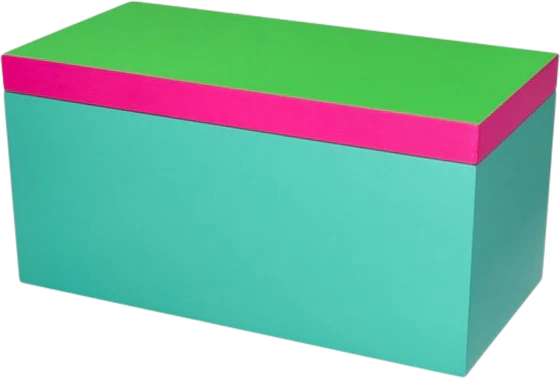 Aufbewahrungsbox MDF Neo M 3-farbig – GIFTCOMPANY Neon Design