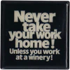 Untersetzer Terrakotta Schwarz GIFTCOMPANY Love Tiles Work
