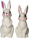 Dekorationsfigur Deko Hase S weiß – GIFTCOMPANY Mignon 2er Set minimalistisch
