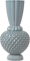 Design-Vase Dottir Nordic Samusrium Blau/Grau Unikat Keramik