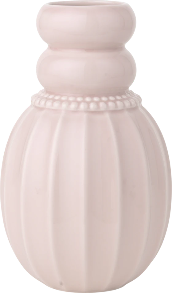 Keramikvase Dottir Nordic Design Samsurium Pearlpuff Puder Matt