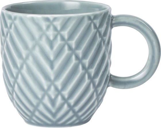 Keramikbecher Dottir Samsurium Bluegrey – Art déco Keramik