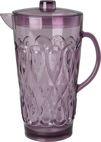 Acrylkaraffe Soft Plum 2,5L Rice by Rice – Bruchfest & BPA-frei