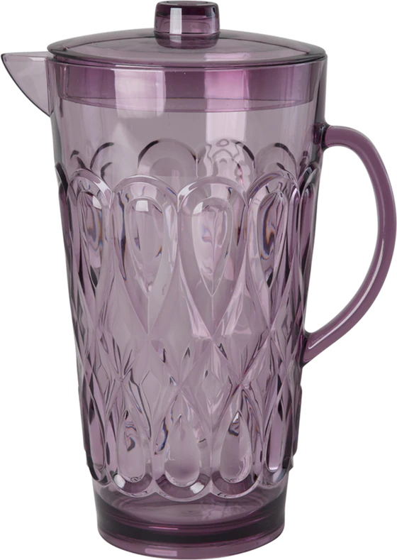 Acrylkaraffe Soft Plum 2,5L Rice by Rice – Bruchfest & BPA-frei