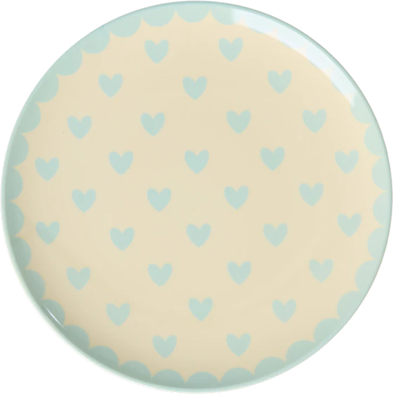 Kuchenteller Melamin Dunkles Mint Rice by Rice – Bruchfest