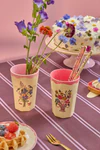 Melamin-Trinkbecher-Set Rice by Rice 2x400ml Pink Print