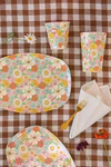 Trinkbecher Melamin 400 ml Flower Power Rice by Rice BPA-frei