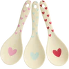 Salatlöffel Rice by Rice Melamin Herz-Prints BPA-frei