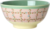 Melamin-Schale Medium 700 ml Rice by Rice – Kariertes Design
