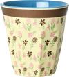 Kleine Melaminbecher-Set Rice by Rice 6er bunt stapelbar