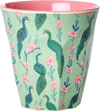 Kleine Melaminbecher-Set Rice by Rice 6er bunt stapelbar