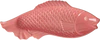 Servierplatte Keramik Fischform Koralle Rice by Rice – Glasiert - Ceramic Serving Dish in Fish Shape - Coral