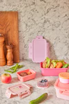Brotdose 3 Fächer Pink Rice by Rice – BPA-frei & auslaufsicher