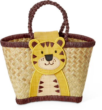Kindertasche Raffia Tiger Rice by Rice – Handgefertigt Unikat