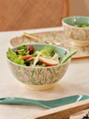 Melamin-Schale 700 ml Rice by Rice Schneeglöckchen-Motiv BPA-frei