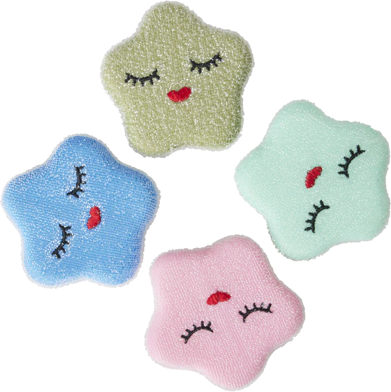 Küchenschwämme Sternform Rice by Rice – 4 Farben, langlebig