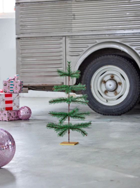 Dekobaum Grün Klein Rice by Rice – Stabiler Weihnachtsbaum
